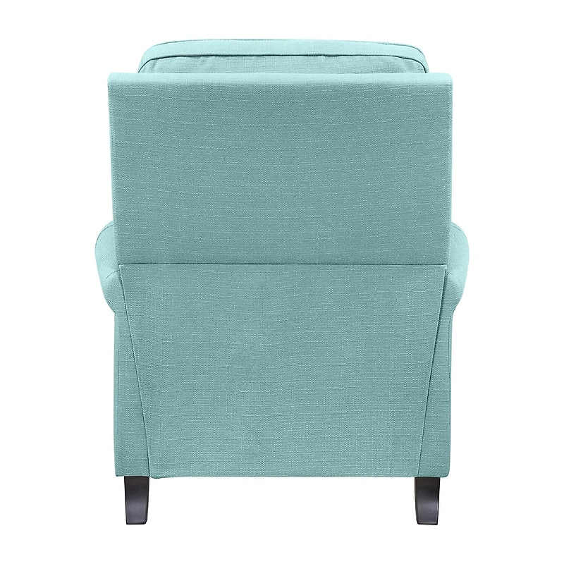 ProLounger Keaton Transitional Roll-Arm Push Back Recliner in Linen