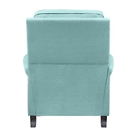 ProLounger Keaton Transitional Roll-Arm Push Back Recliner in Linen