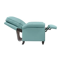 ProLounger Keaton Transitional Roll-Arm Push Back Recliner in Linen