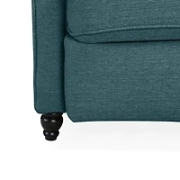 ProLounger Keaton Transitional Roll-Arm Push Back Recliner Linen