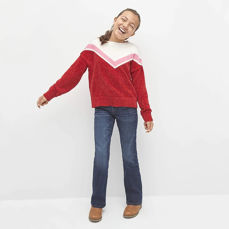 Thereabouts Little & Big Kid Girls Adjustable Waist Stretch Fabric Superflex Bootcut Jean
