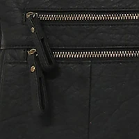 Bueno of California Medium Double Zip Crossbody Bag