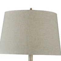 Stylecraft Bourgault Antique Beige Farmhouse Floor Lamp