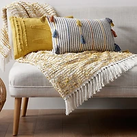 Blue Loom Marlowe Rectangular Throw Pillow