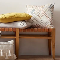 Blue Loom Savanah Square Throw Pillow