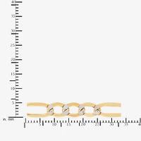 14K Gold 20 - 24 Inch Hollow Figaro Chain Necklace