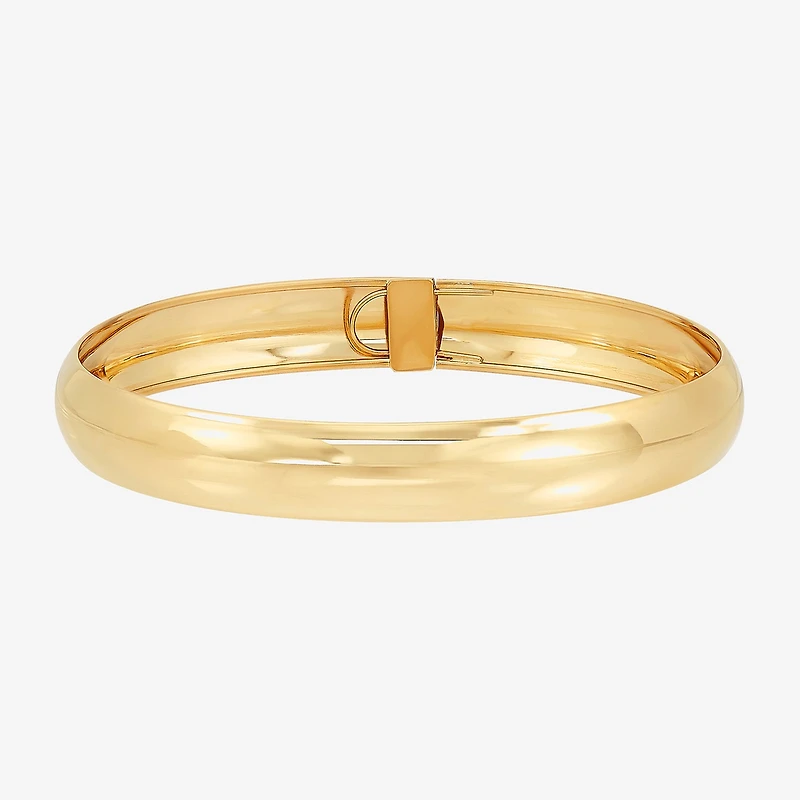 Womens 10K Gold Bangle Bracelet