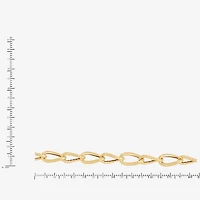 Mia Oro Womens 14K Gold 20 Inch Cable Chain Necklace