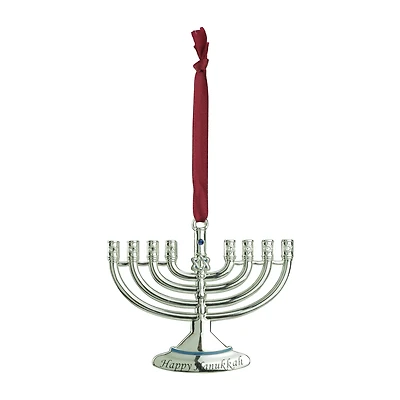 Northlight 3.25" Hanging Menorah Hanukkah Ornament