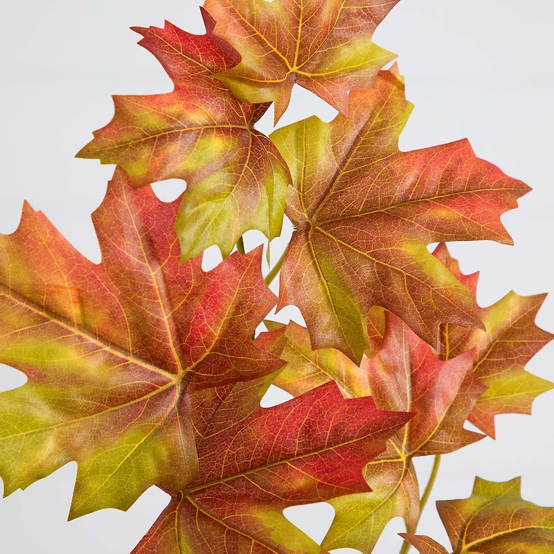 Nearly Natural 5' Autumn Deluxe Maple Indoor Artificial Tree