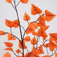 Nearly Natural 6'  Autumn Paper Birch Indoor Artificial Tree