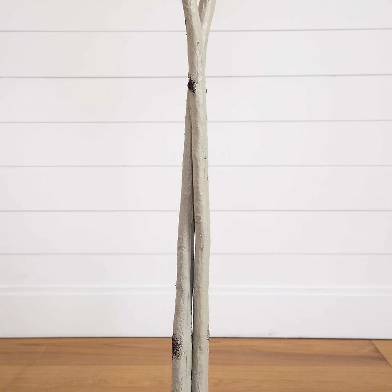 Nearly Natural 6' Autumn Paper Birch Indoor Artificial Tree