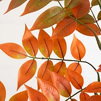 Nearly Natural 4' Orange Sumac Indoor Artificial Tree