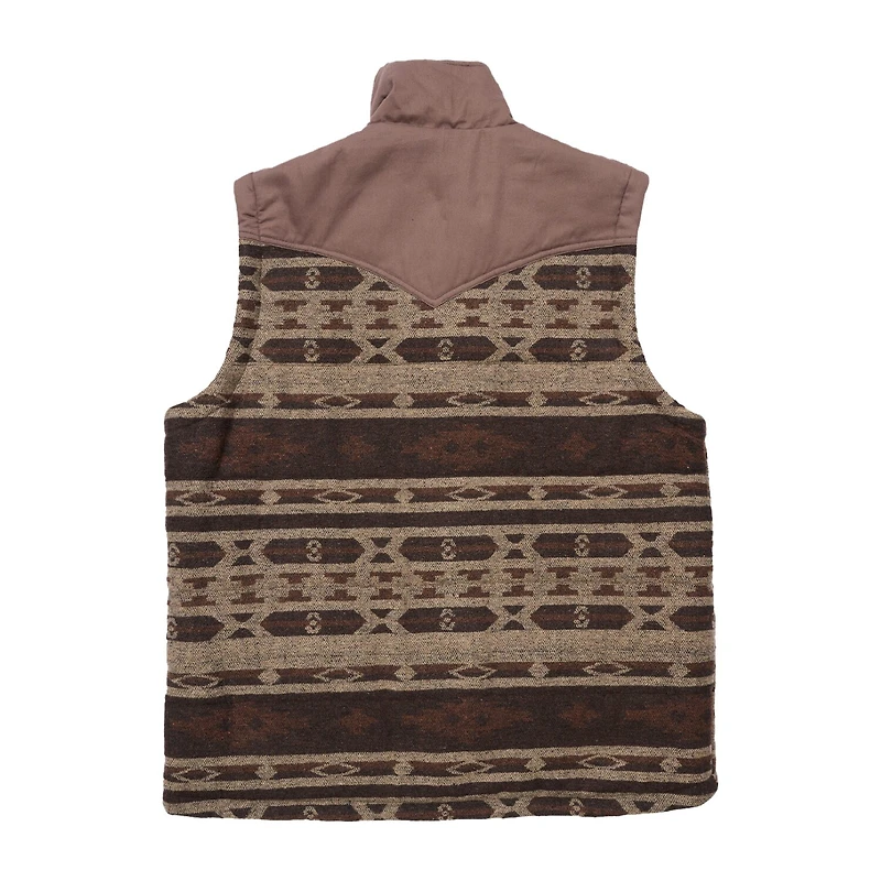 Ely Cattleman Aztec Mens Lightweight Puffer Vest