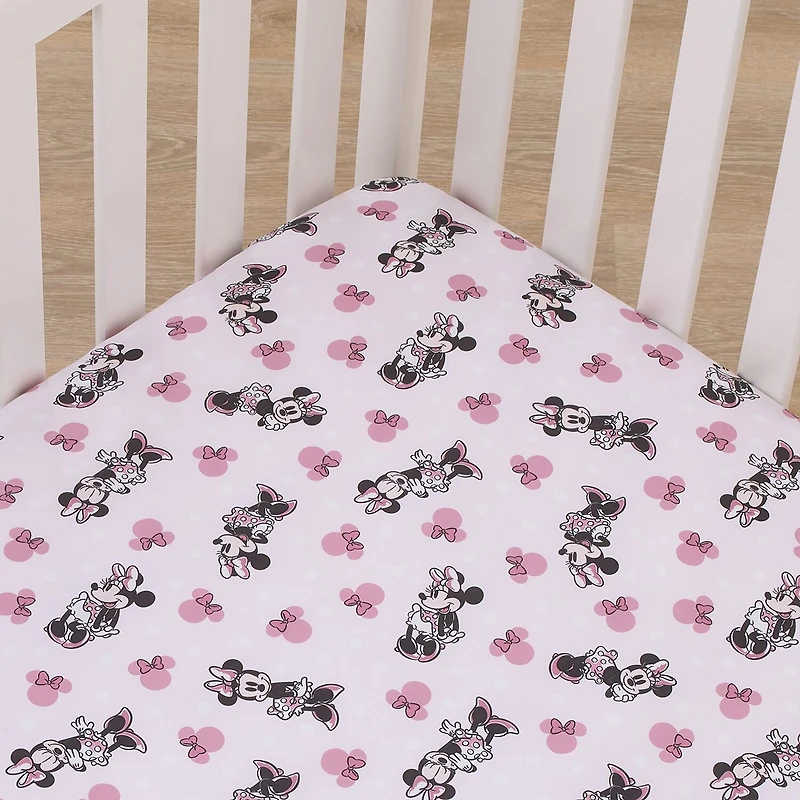 Disney Minnie Mouse Crib Sheet
