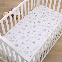 Disney Collection Alice in Wonderland Crib Sheet