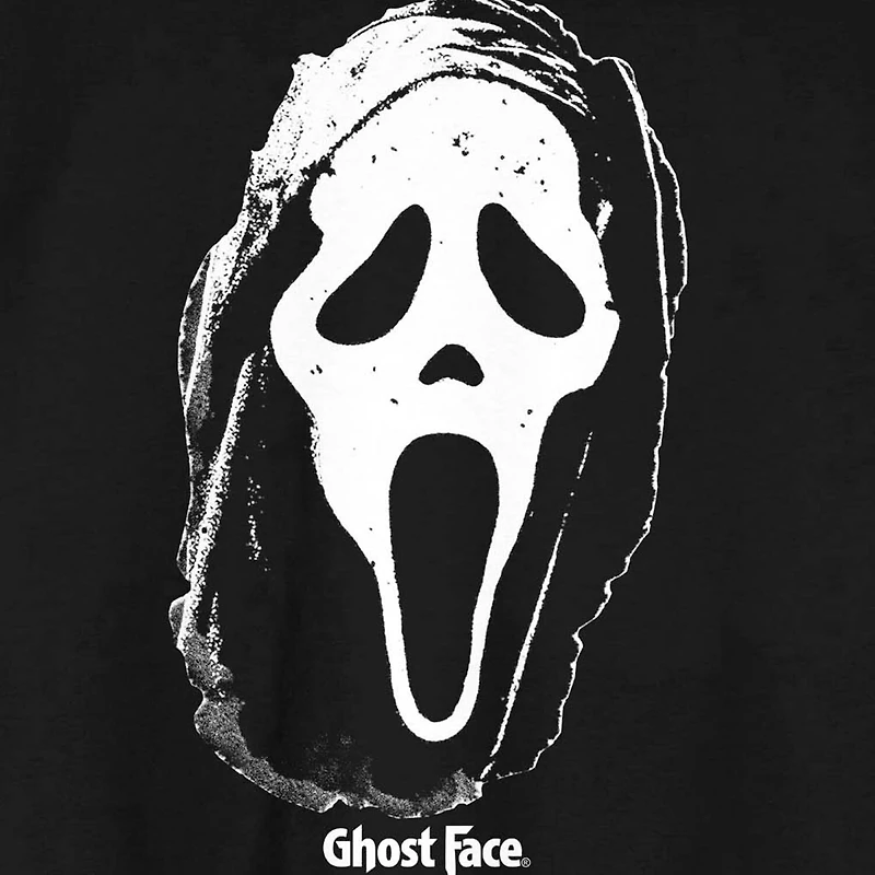 Ghostface Mens Crew Neck Short Sleeve Regular Fit Graphic T-Shirt