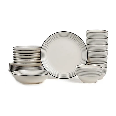 EARTH & CLAY Zeke -pc. Earthenware Dinnerware Set