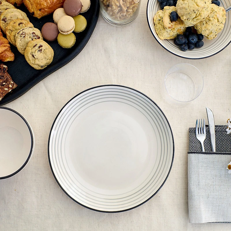 EARTH & CLAY Zeke -pc. Earthenware Dinnerware Set