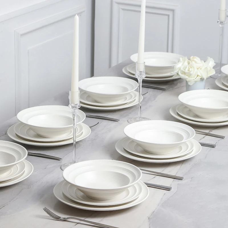 EARTH & CLAY Celeste 12-pc. Stoneware Dinnerware Set
