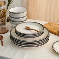 EARTH & CLAY Harlow -pc. Earthenware Dinnerware Set