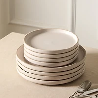 EARTH & CLAY Amber 12-pc. Stoneware Dinnerware Set