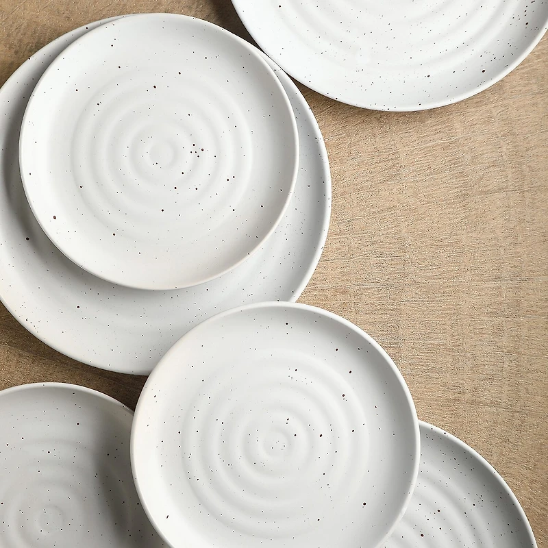 EARTH & CLAY Ion 8-pc. Stoneware Dinnerware Set