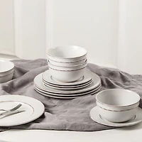 EARTH & CLAY Hazel 12-pc. Stoneware Dinnerware Set