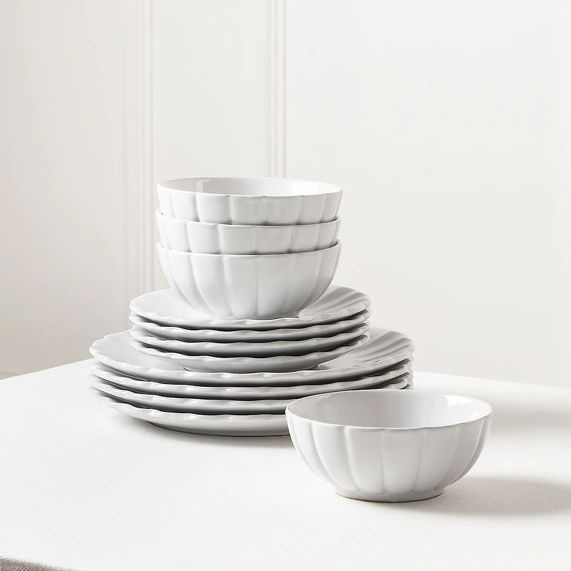 EARTH & CLAY Phoenix 24-pc. Stoneware Dinnerware Set