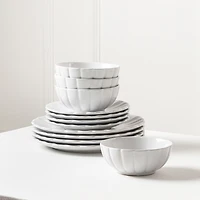 EARTH & CLAY Phoenix 24-pc. Stoneware Dinnerware Set