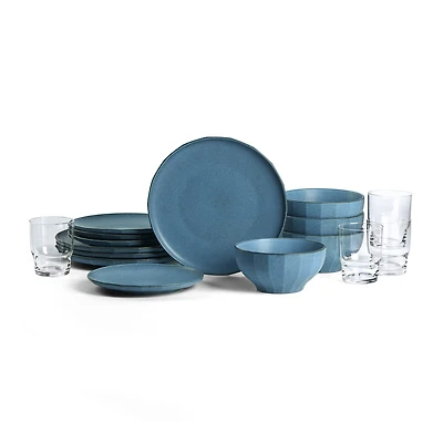 Stone + Lain Rio 16-pc. Stoneware Dinnerware Set