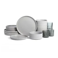 Stone + Lain Haven -pc. Stoneware Dinnerware Set