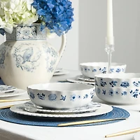 Stone + Lain Fiore -pc. Bone China Pasta Bowl