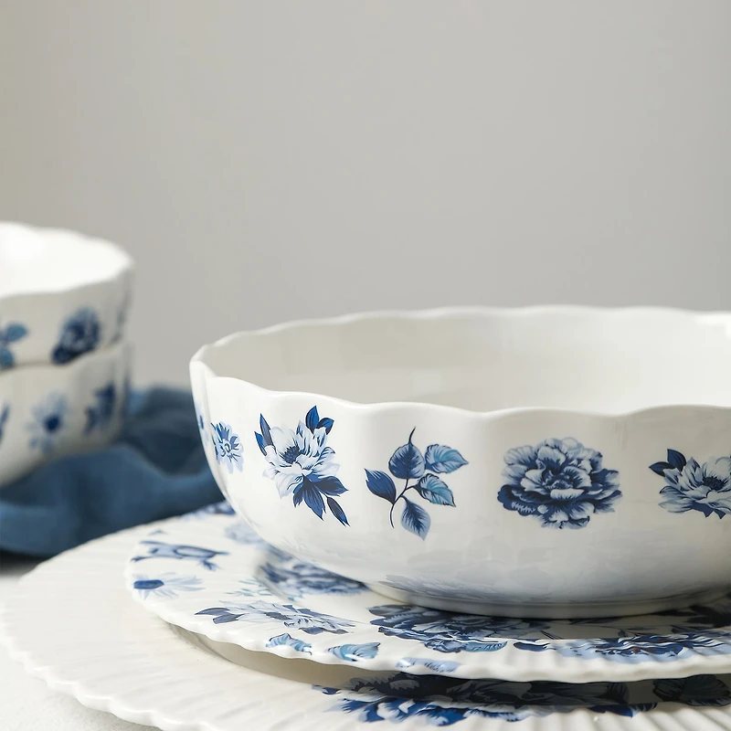 Stone + Lain Fiore -pc. Bone China Pasta Bowl