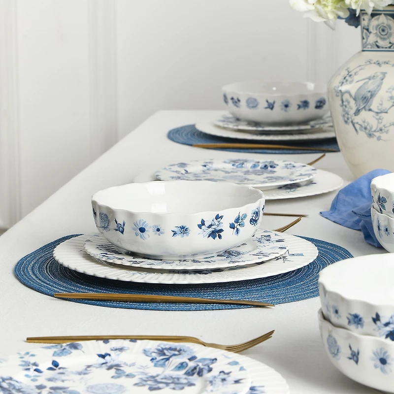 Stone + Lain Fiore -pc. Bone China Pasta Bowl