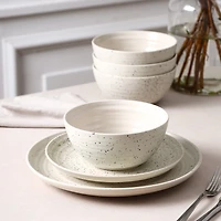 Stone + Lain Dua 8-pc. Stoneware Dinnerware Set