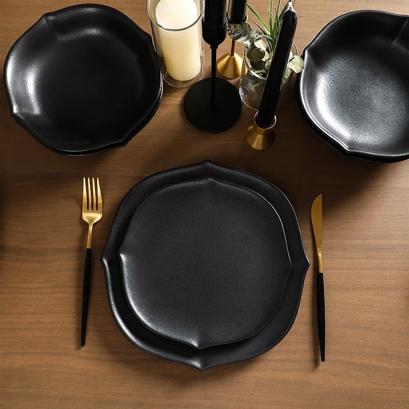 Stone + Lain Baskerville 12-pc. Stoneware Dinnerware Set
