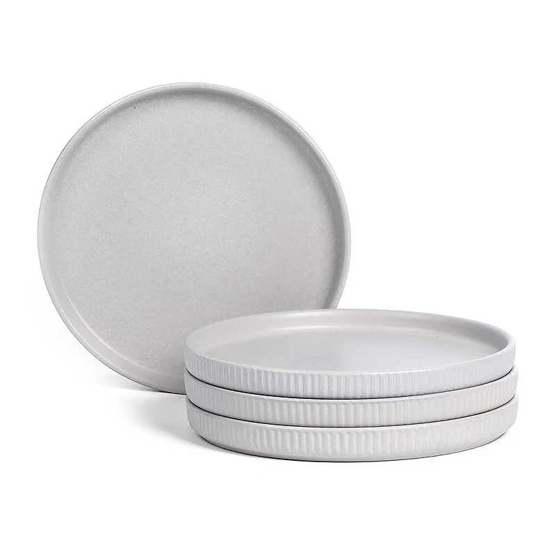 Stone + Lain Haven 4-pc. Stoneware Salad Plate