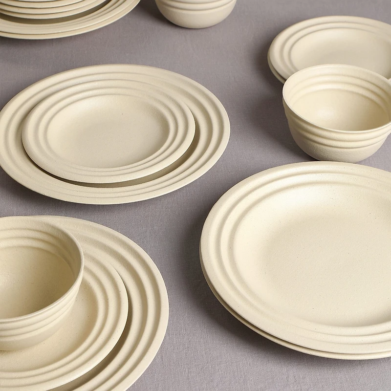 Stone + Lain Zen 8-pc. Stoneware Dinnerware Set