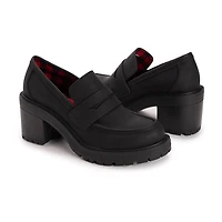 Muk Luks Leona Loafer Womens Moc Closed Toe Loafers