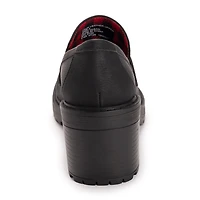 Muk Luks Leona Loafer Womens Moc Closed Toe Loafers
