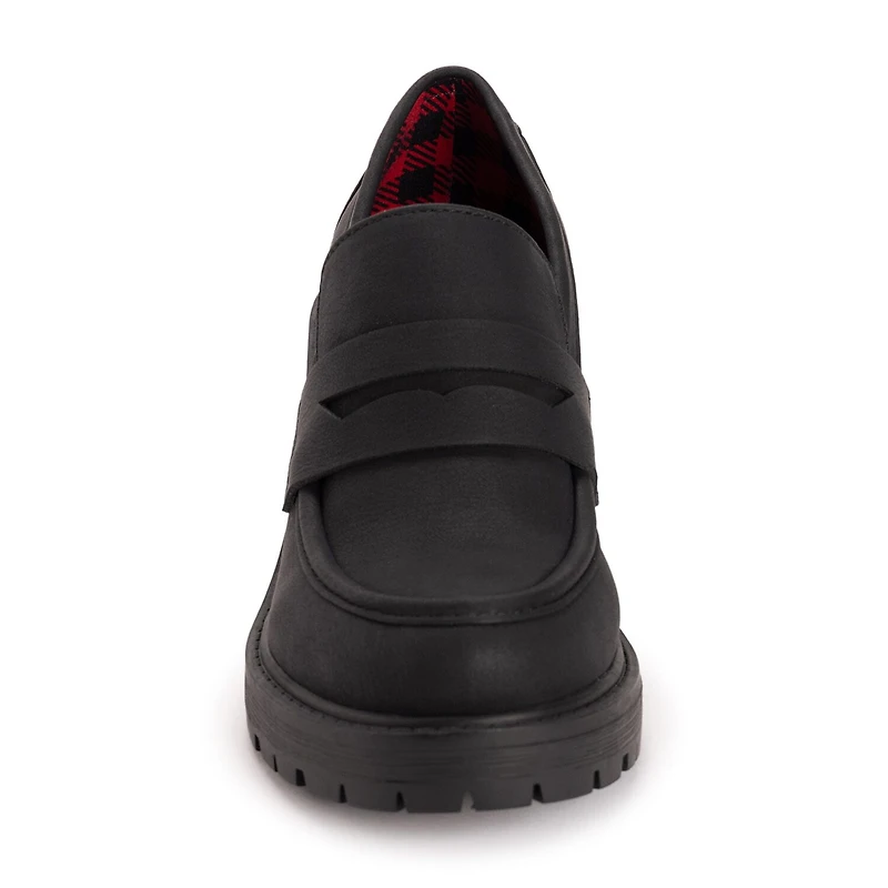 Muk Luks Leona Loafer Womens Moc Closed Toe Loafers