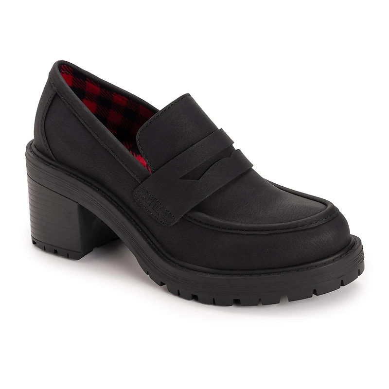 Muk Luks Leona Loafer Womens Moc Closed Toe Loafers