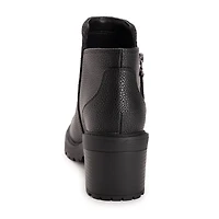 Muk Luks Womens Lia Boot Block Heel Booties