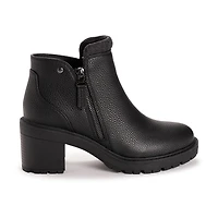 Muk Luks Womens Lia Boot Block Heel Booties