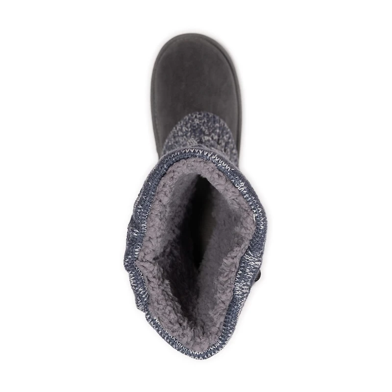 Muk Luks Womens Cheryl Boot Flat Heel Booties