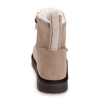Muk Luks Womens Tatum Boot Flat Heel Booties