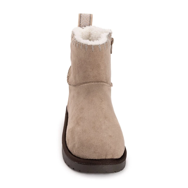 Muk Luks Womens Tatum Boot Flat Heel Booties