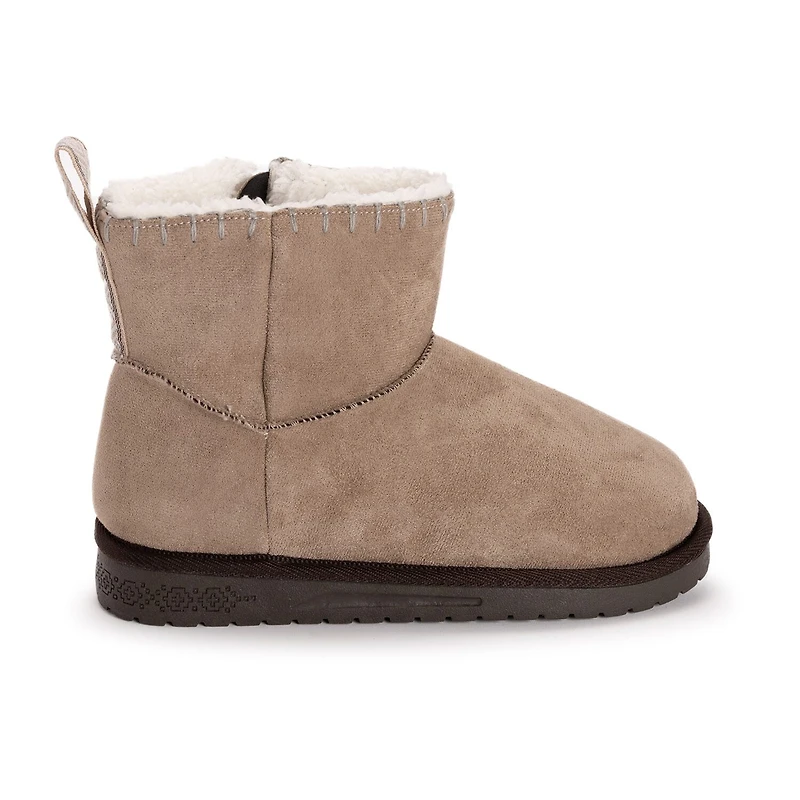Muk Luks Womens Tatum Boot Flat Heel Booties