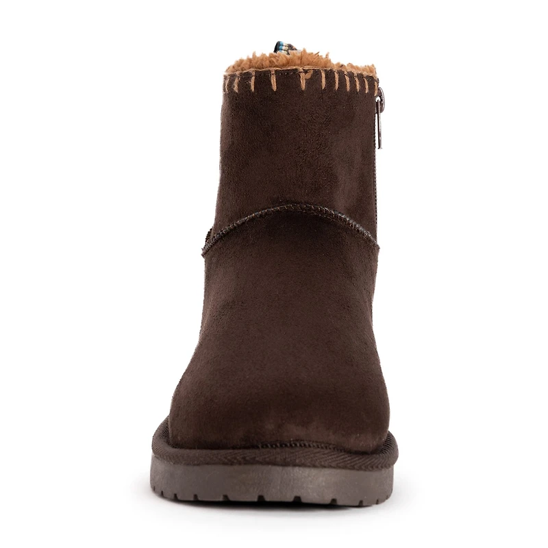 Muk Luks Womens Tatum Boot Flat Heel Booties